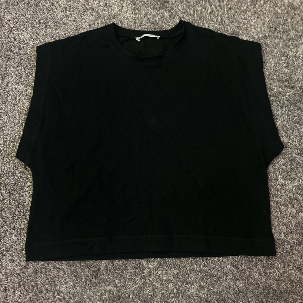 Zara Black Muscle Tee